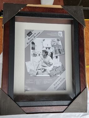 Studio Decor Black and Dark Brown Wood Shadow Box